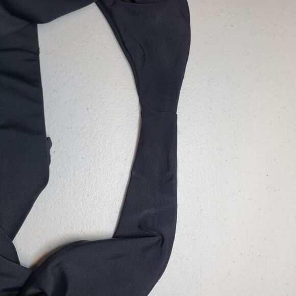 iHeartRaves Turn Up The Lights Black High-Waisted Reflective Rave Bottoms - Picture 8 of 9